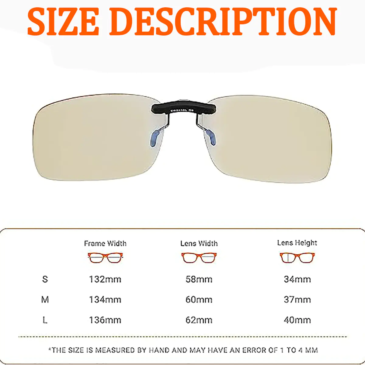  Transparent Yellow Eyeglasses
