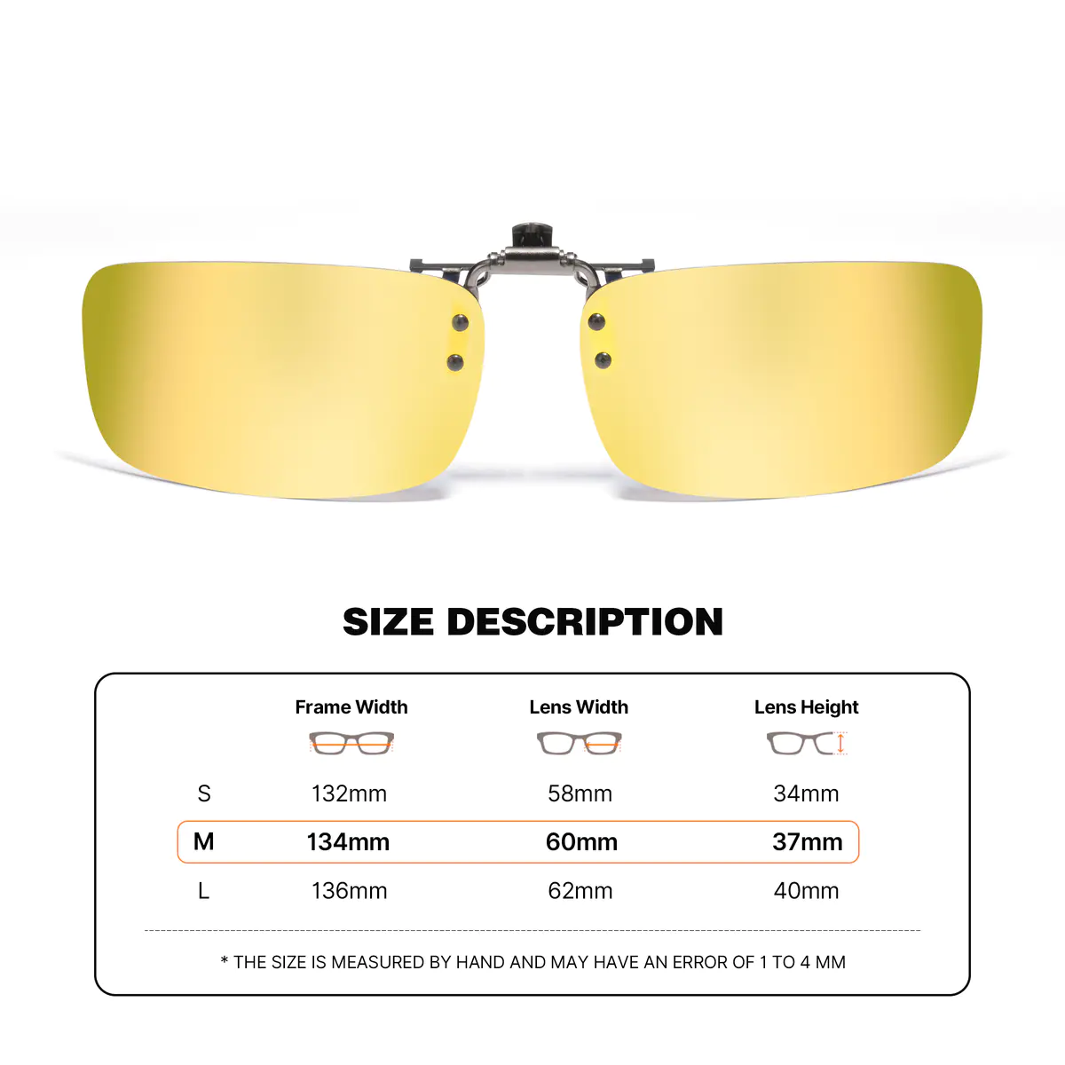 Driving Polarized Clip-On（M）