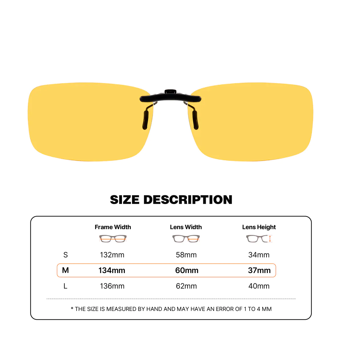 Driving Polarized Clip-On（M）