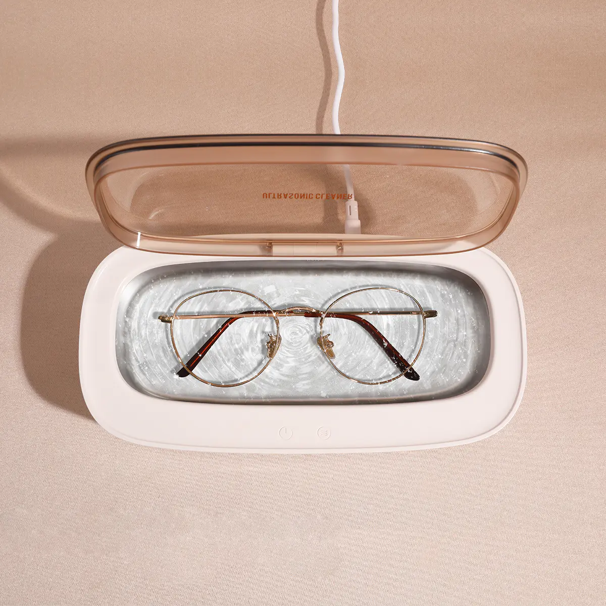 White Ultrasonic Cleaner