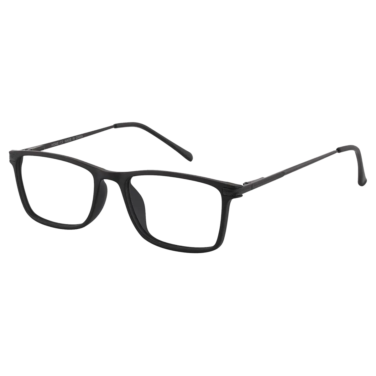 Rectangle Gradient Black Eyeglasses