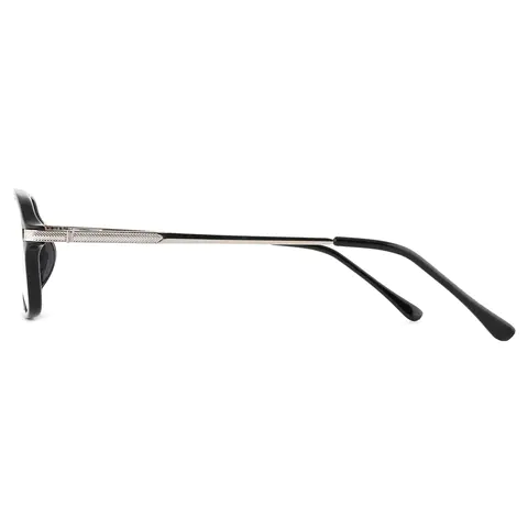 Oval Black Eyeglasses