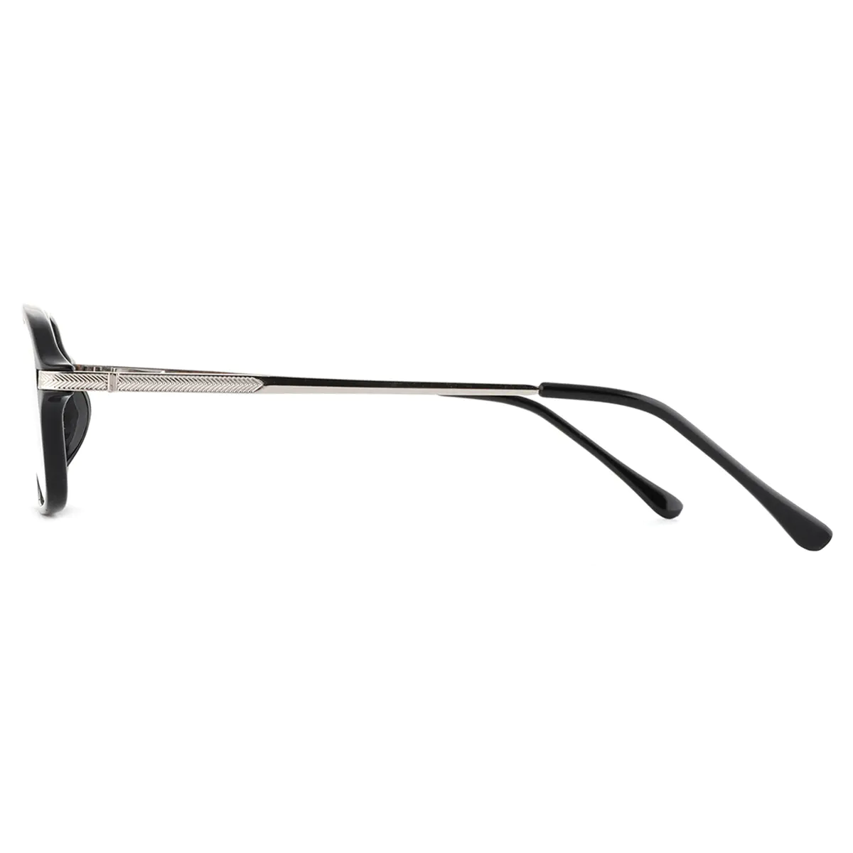Oval Black Eyeglasses