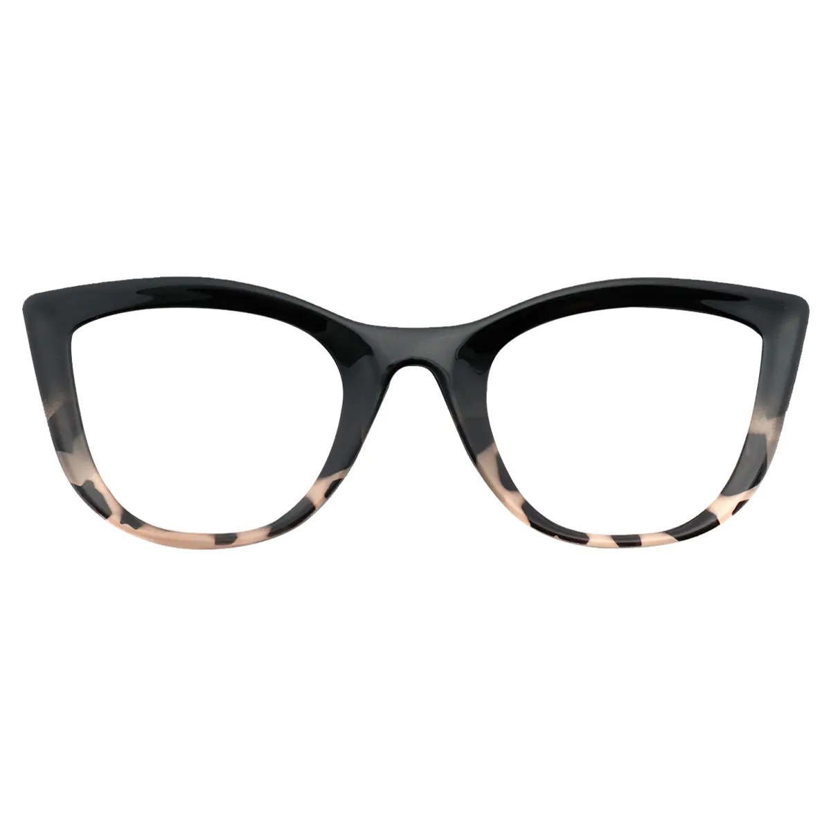Cat-eye Black Reading Glasses
