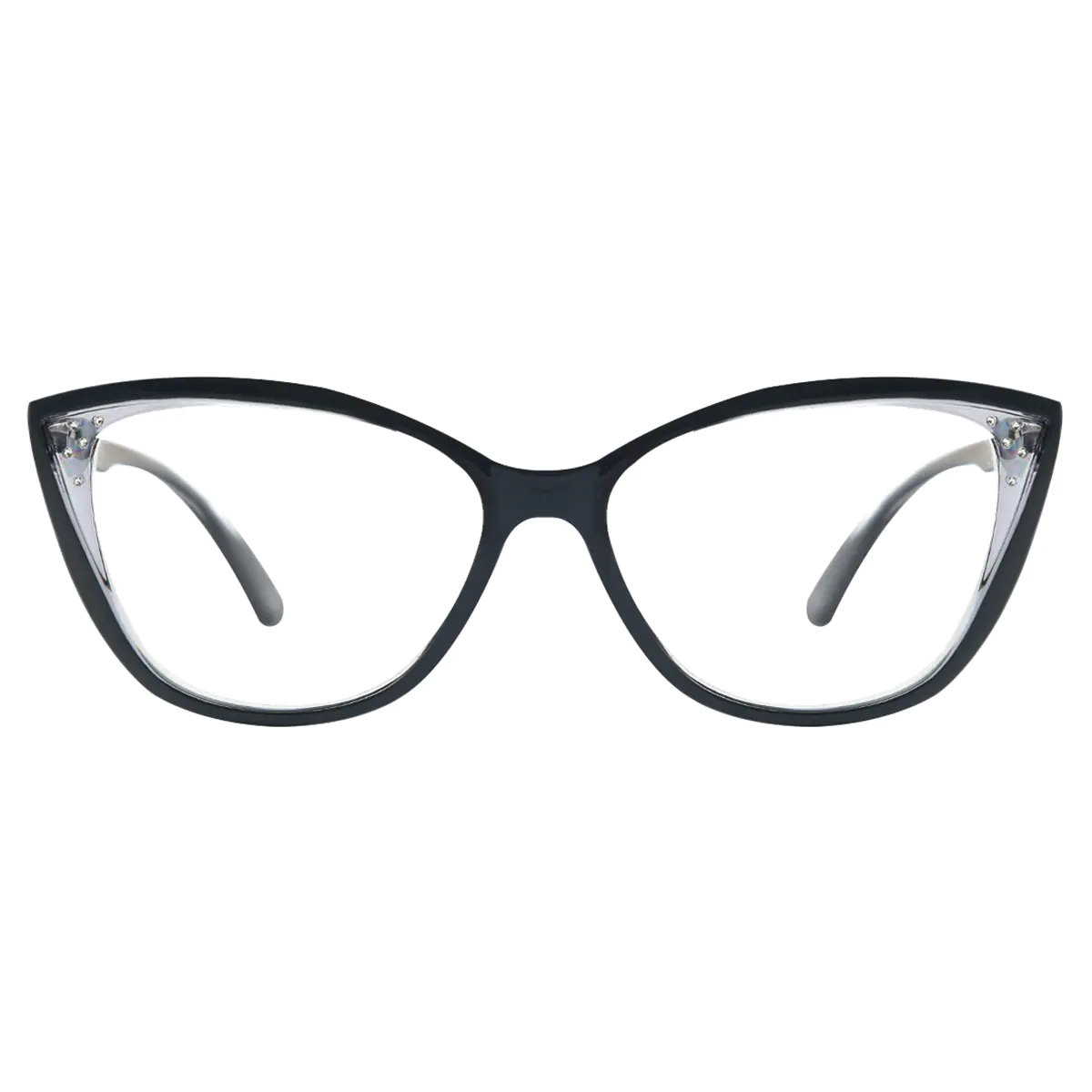 Cat-eye Black Reading Glasses