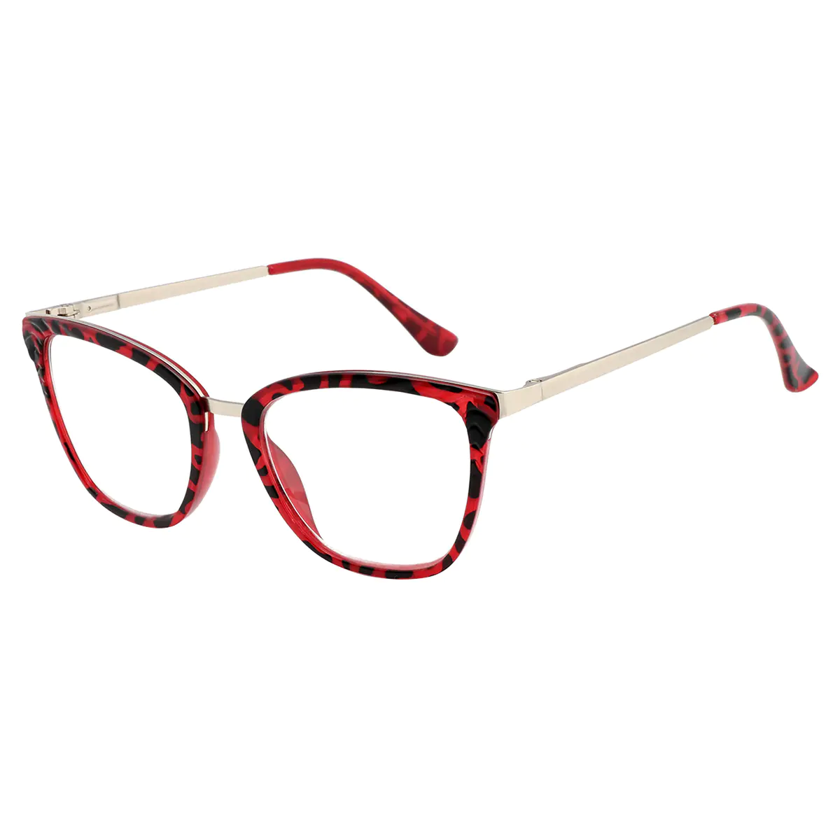 Cat-eye Red Reading Glasses