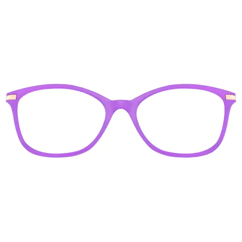Cat-eye Purple Reading Glasses