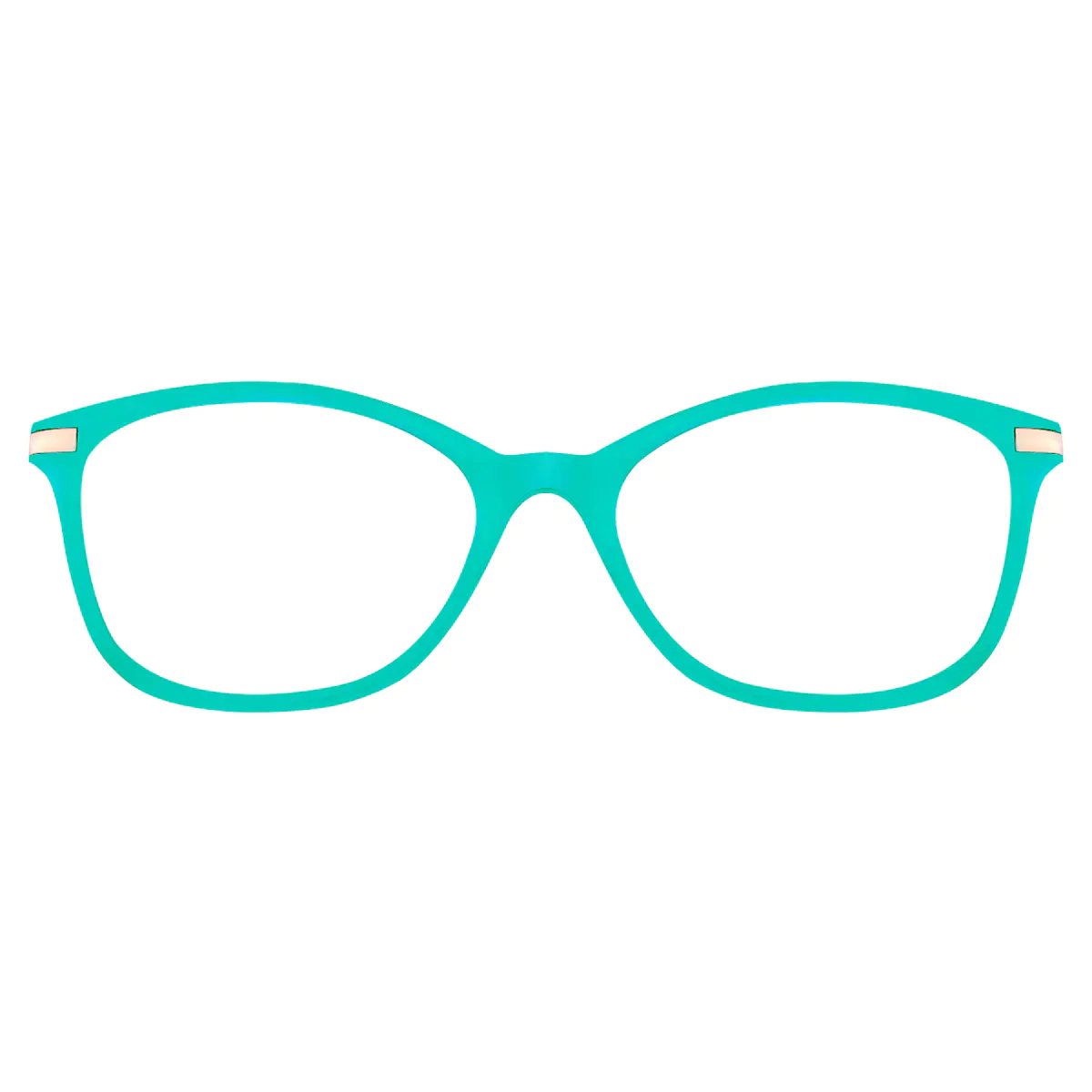 Cat-eye Green Reading Glasses