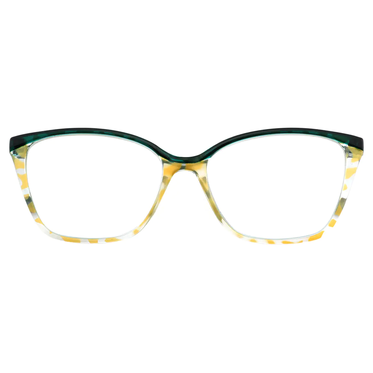Cat-eye Yellow Reading Glasses