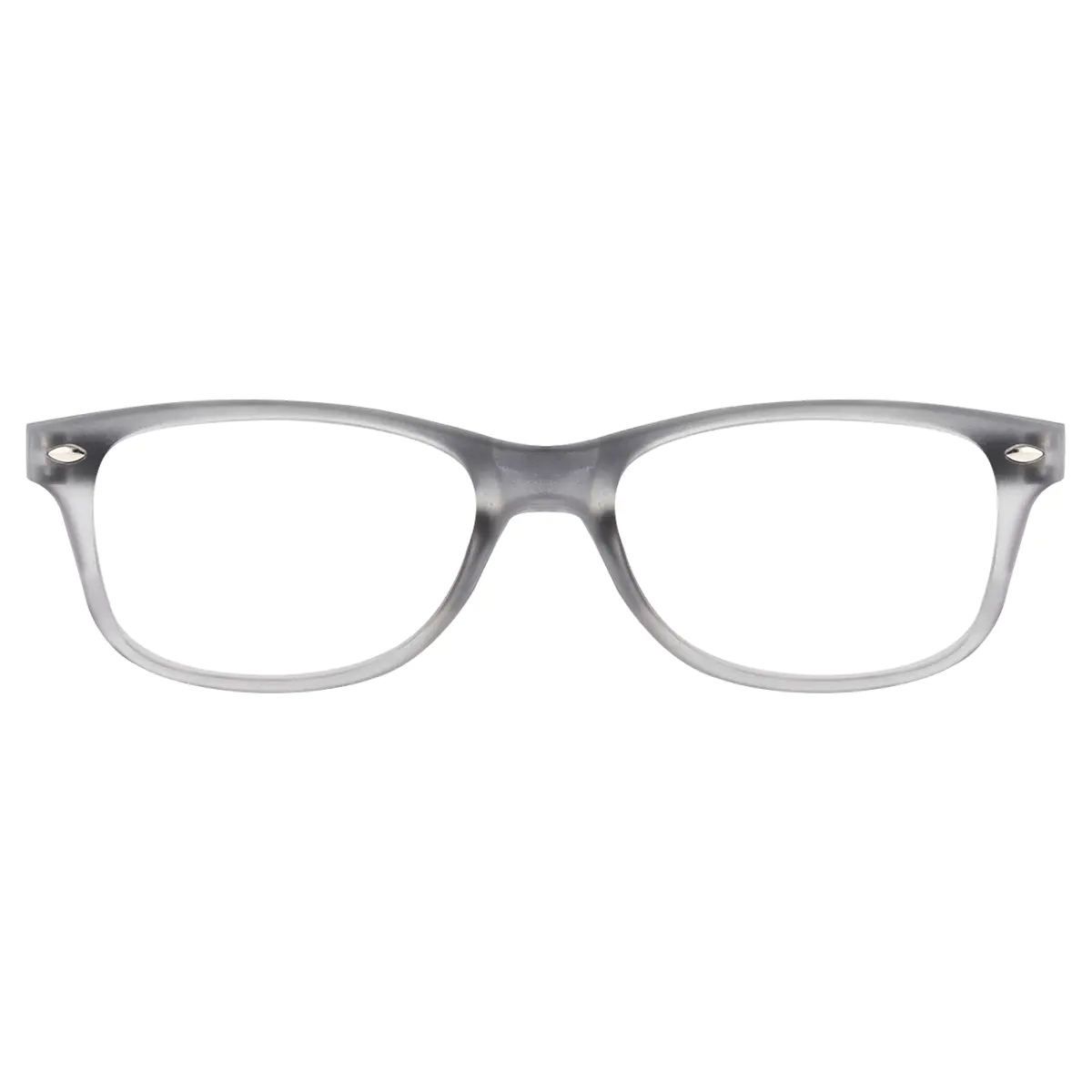 Rectangle Grey Reading Glasses