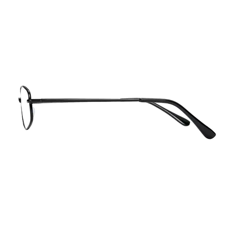 Oval Black Eyeglasses