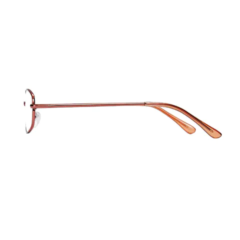 Oval Pink Reading Glasses