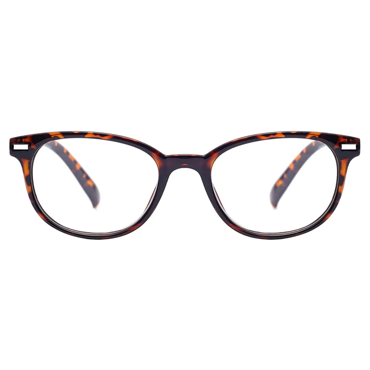 Oval Tortoiseshell Reading Glasses