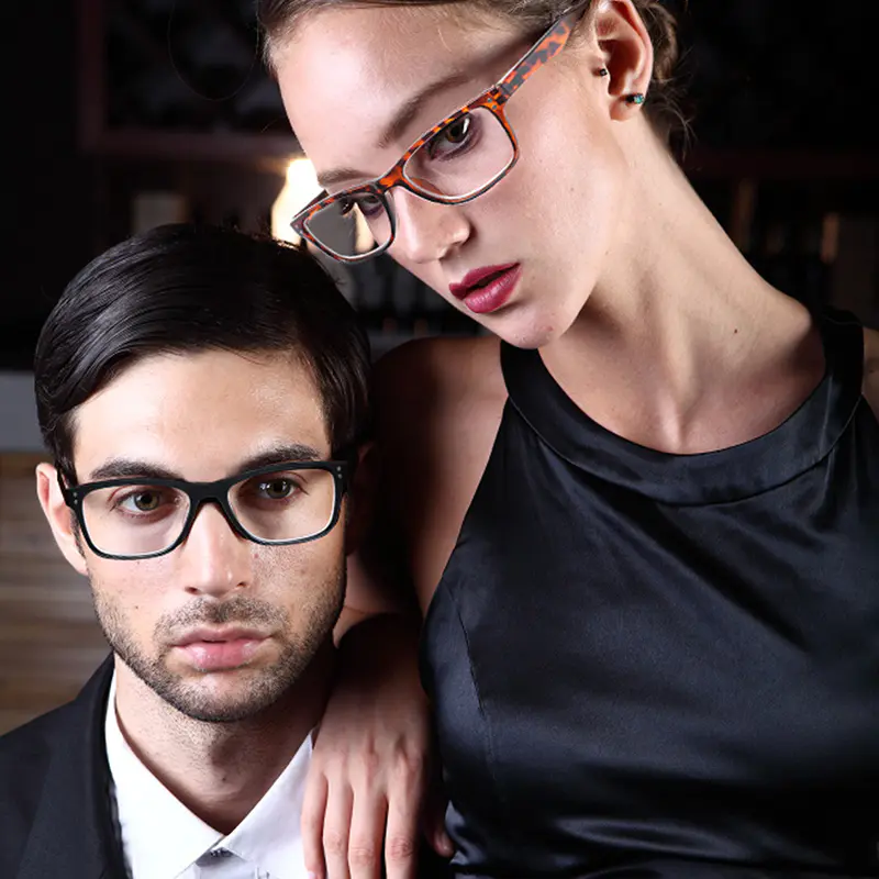 Rectangle Tortoiseshell Reading Glasses