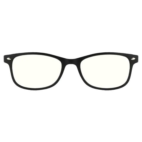 Oval Black Reading Glasses