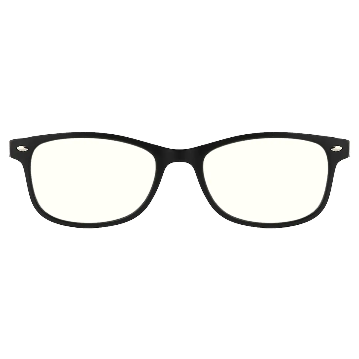 Oval Black Reading Glasses