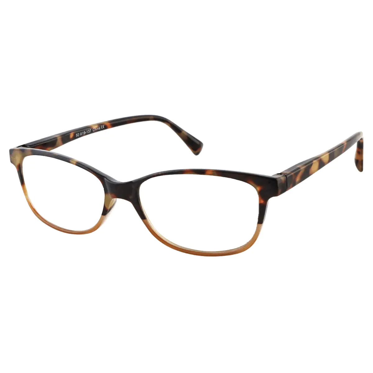 Rectangle Lemon Tortoiseshell Reading Glasses