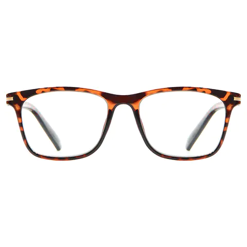 Rectangle Tortoiseshell Reading Glasses
