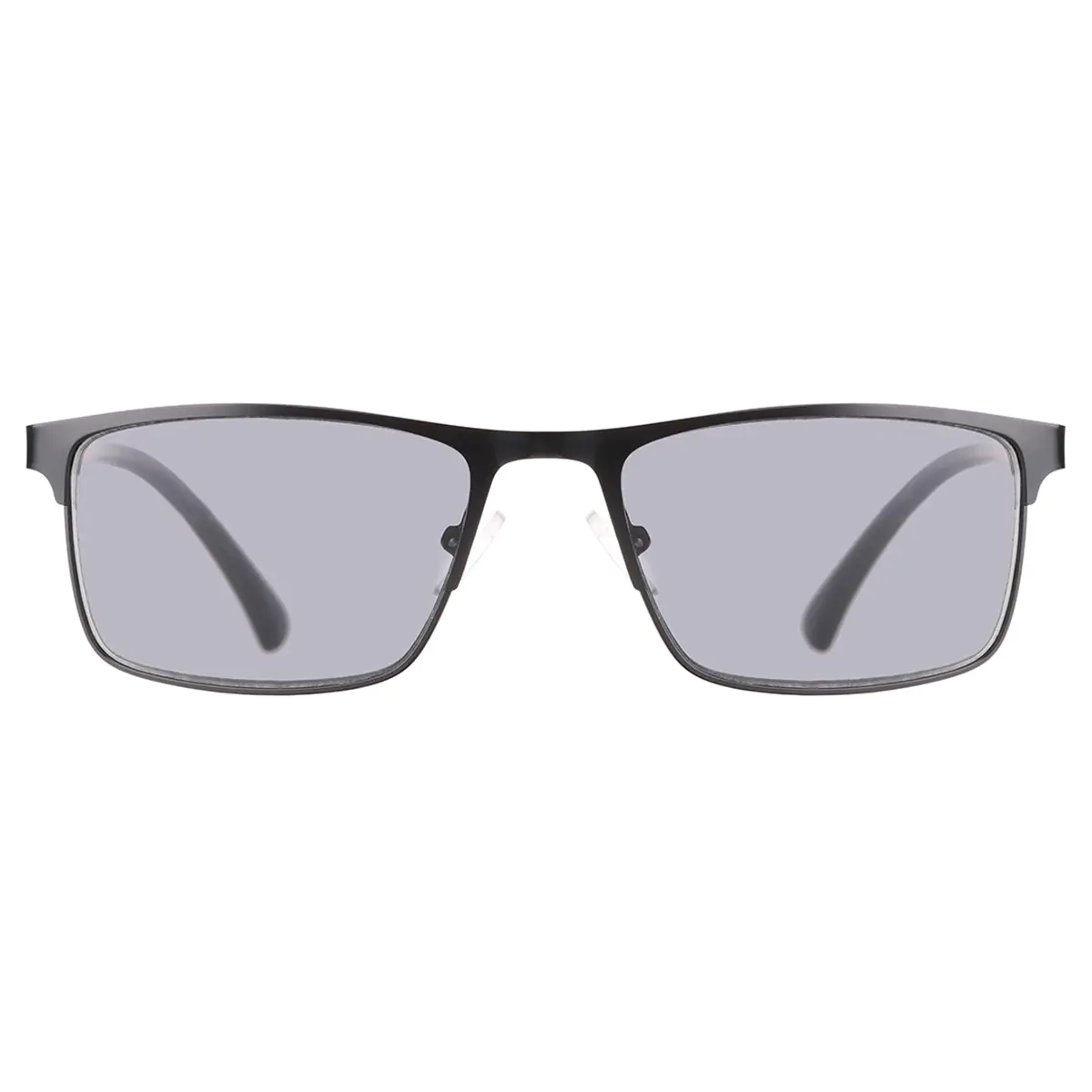 Browline Matte Black Reading Glasses