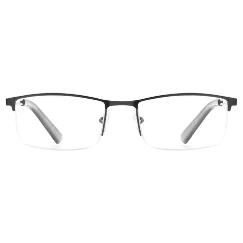 Browline Matte Black Eyeglasses