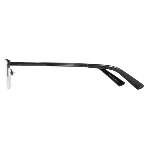 Browline Matte Black Eyeglasses
