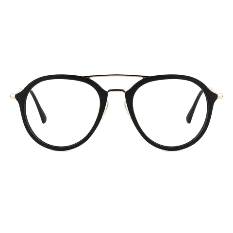 Aviator Black Reading Glasses