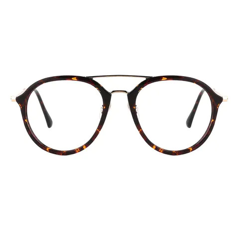 Aviator Tortoiseshell Eyeglasses