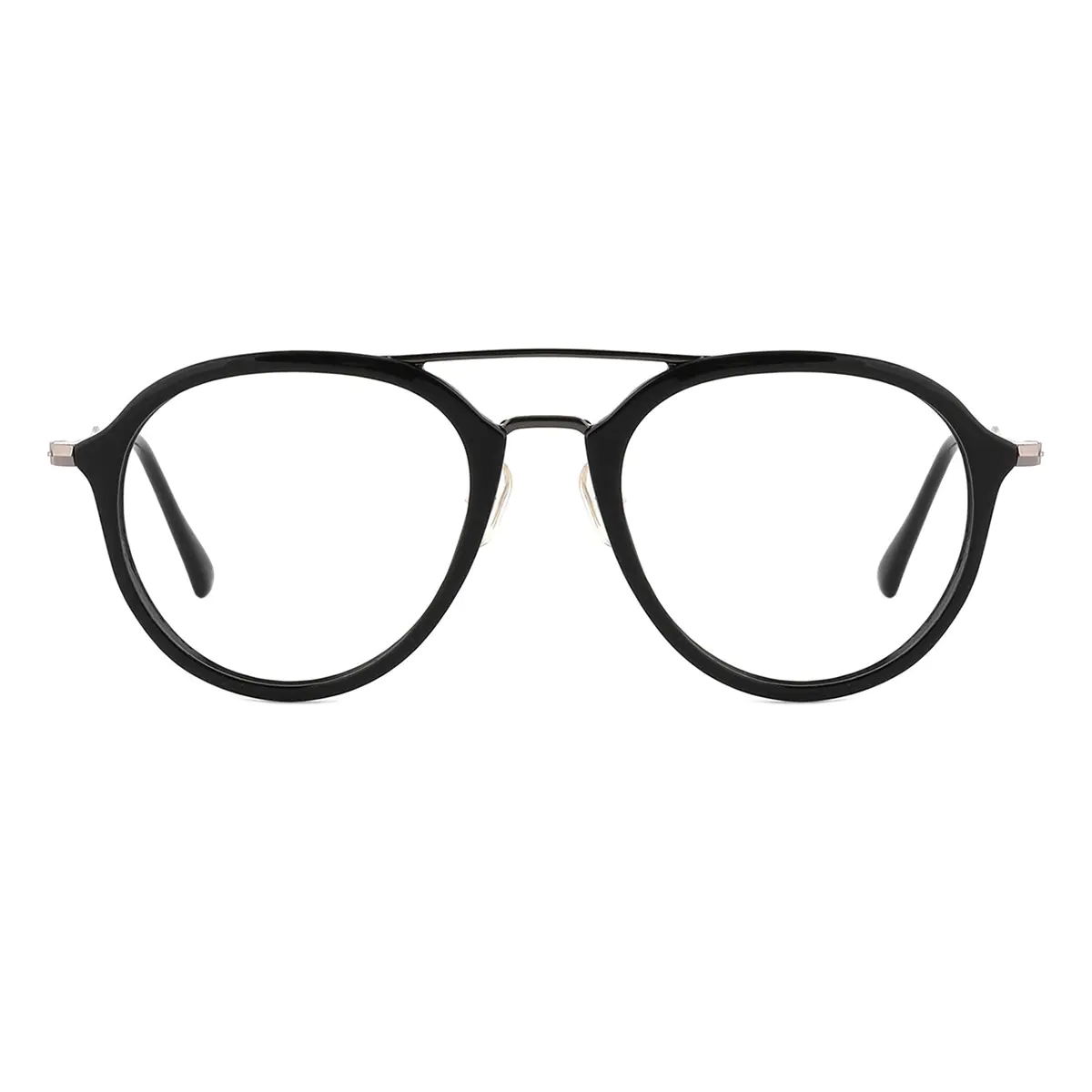 Aviator Black Reading Glasses