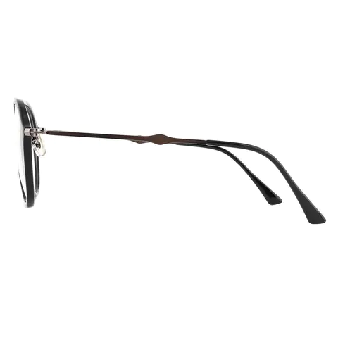 Aviator Black Reading Glasses