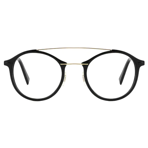 Round Black Reading Glasses