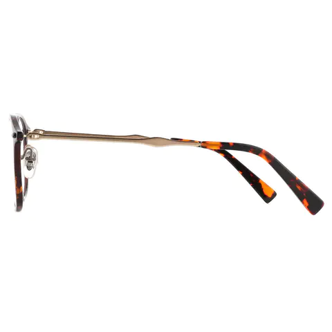 Oval Tortoiseshell Eyeglasses