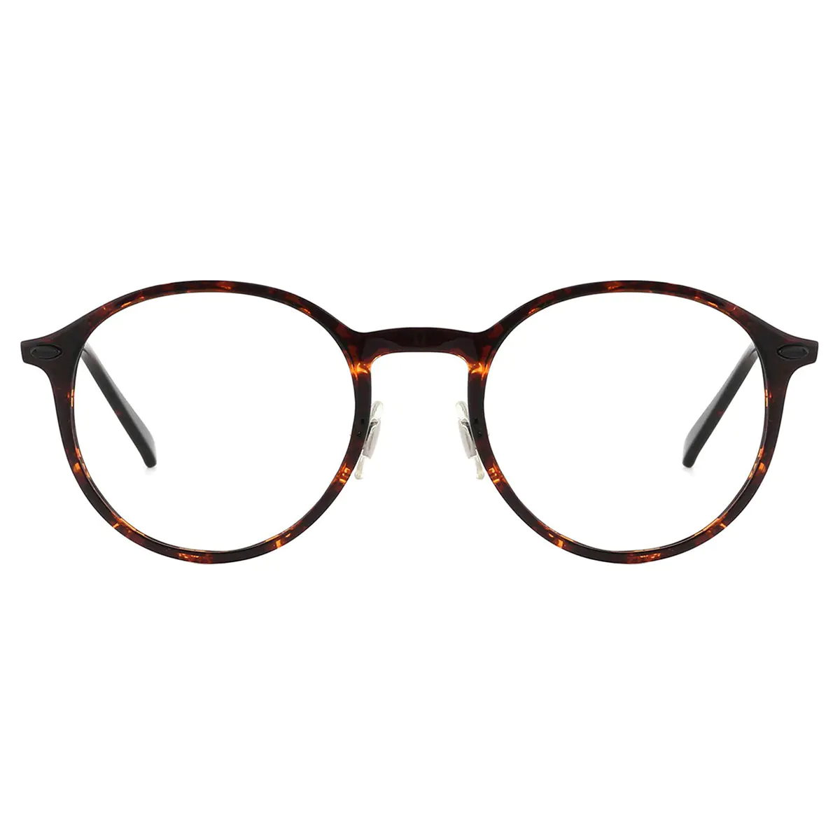 Round Tortoiseshell Eyeglasses