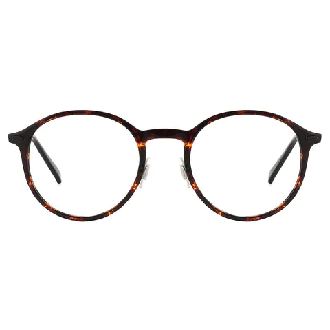 Round Tortoiseshell Eyeglasses