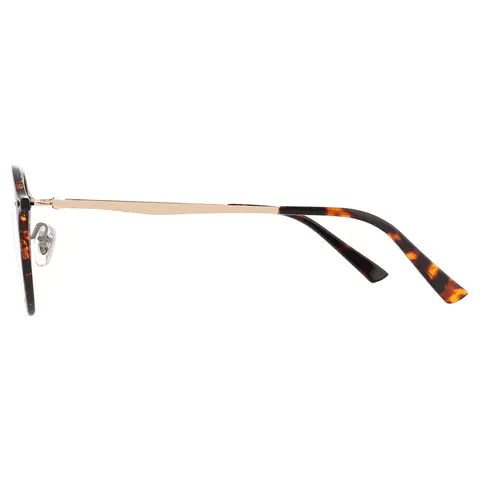 Round Tortoiseshell Eyeglasses
