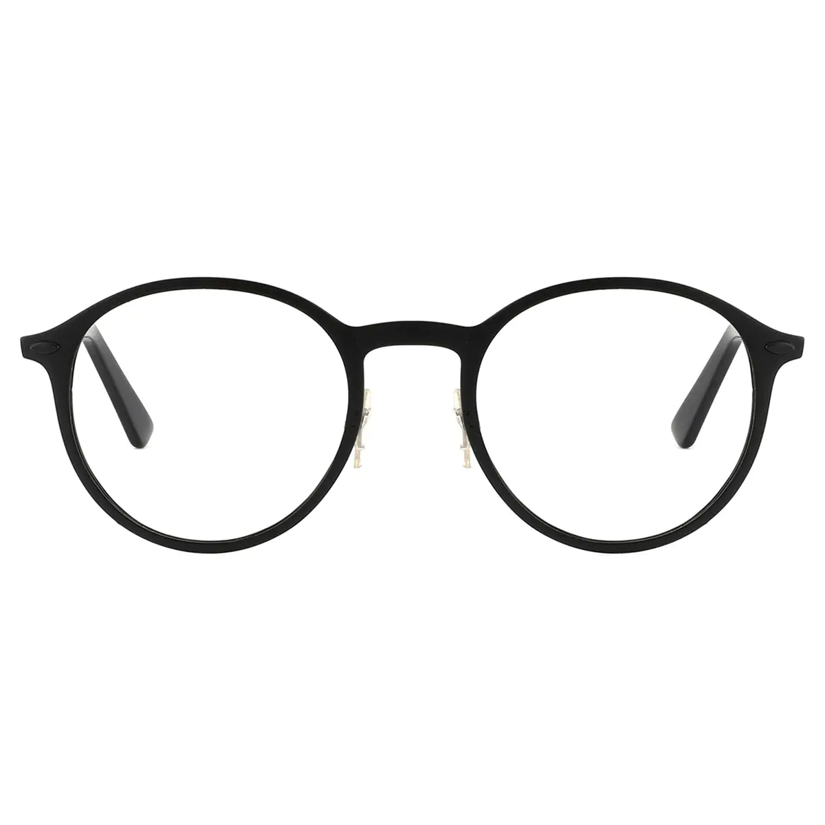 Round Black Eyeglasses