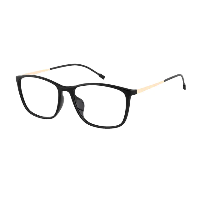Rectangle Black Eyeglasses