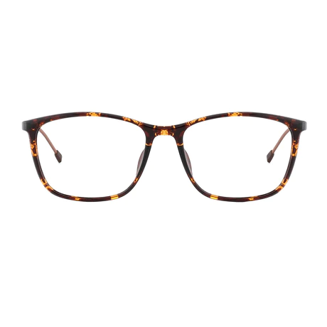 Rectangle Tortoiseshell Eyeglasses