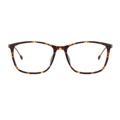 Rectangle Tortoiseshell Eyeglasses