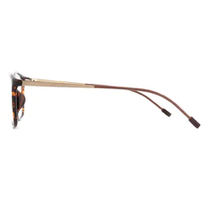 Rectangle Tortoiseshell Eyeglasses