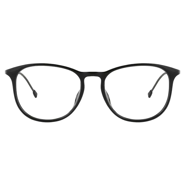 Oval Black Eyeglasses