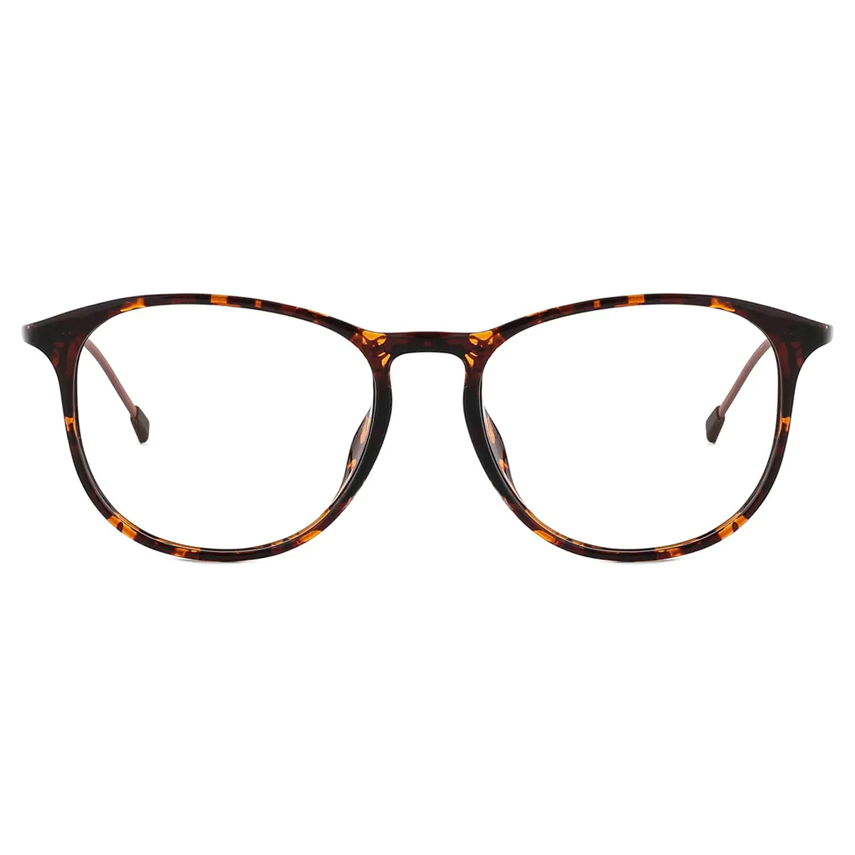 Oval Tortoiseshell Eyeglasses