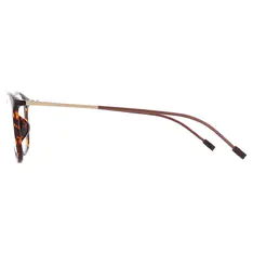 Oval Tortoiseshell Eyeglasses
