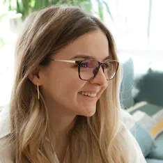 Oval Tortoiseshell Eyeglasses