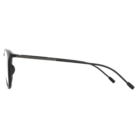 Oval Black Eyeglasses