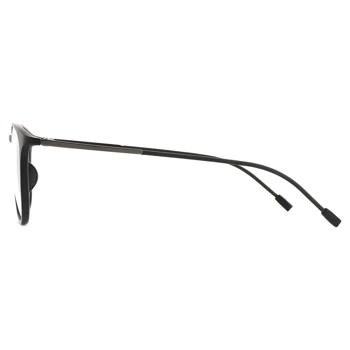 Oval Black Eyeglasses