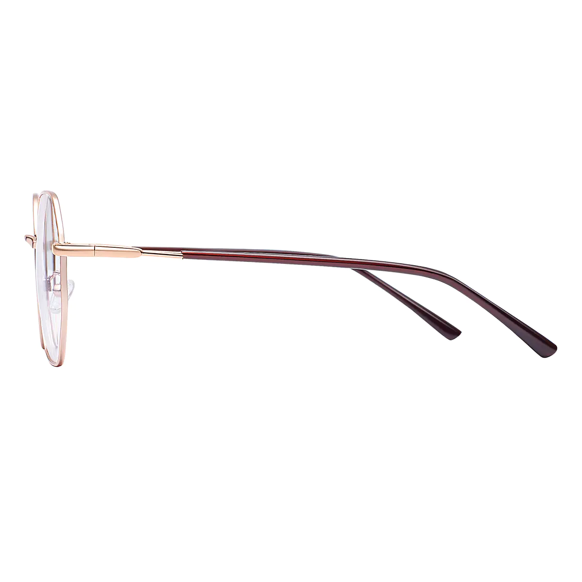 Geometric Rose Gold Eyeglasses