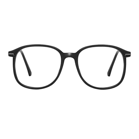 Square Black Eyeglasses
