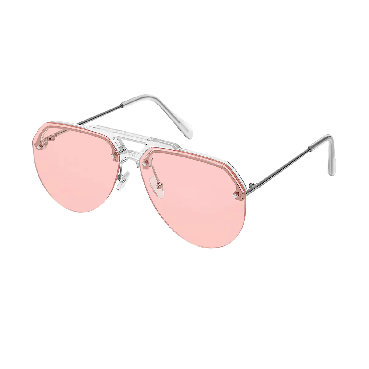Aviator Silver Sunglasses