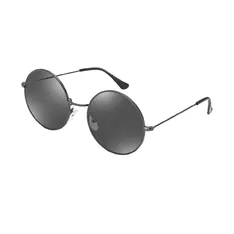 Round Black Sunglasses