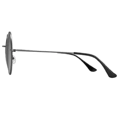 Round Black Sunglasses